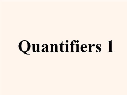 2 Quantifiers in Japanese 1 